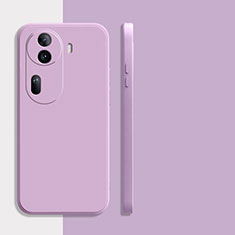 Funda Silicona Ultrafina Goma 360 Grados Carcasa YK1 para Oppo Reno11 Pro 5G Purpura Claro