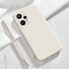 Funda Silicona Ultrafina Goma 360 Grados Carcasa YK1 para Realme 9 4G Blanco