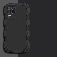 Funda Silicona Ultrafina Goma 360 Grados Carcasa YK1 para Realme 9 5G India Negro