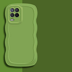 Funda Silicona Ultrafina Goma 360 Grados Carcasa YK1 para Realme 9 5G India Verde