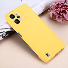 Funda Silicona Ultrafina Goma 360 Grados Carcasa YK1 para Realme C31 Amarillo