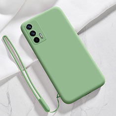 Funda Silicona Ultrafina Goma 360 Grados Carcasa YK1 para Realme GT 5G Verde