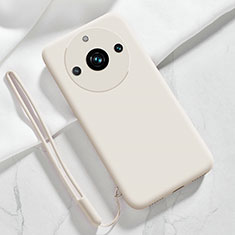 Funda Silicona Ultrafina Goma 360 Grados Carcasa YK1 para Realme Narzo 60 5G Blanco