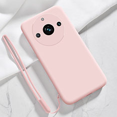 Funda Silicona Ultrafina Goma 360 Grados Carcasa YK1 para Realme Narzo 60 5G Rosa