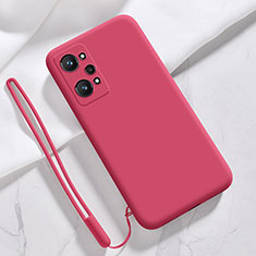 Funda Silicona Ultrafina Goma 360 Grados Carcasa YK1 para Realme Q5 Pro 5G Rojo