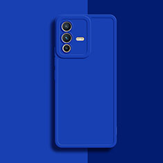 Funda Silicona Ultrafina Goma 360 Grados Carcasa YK1 para Vivo V23 5G Azul