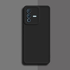 Funda Silicona Ultrafina Goma 360 Grados Carcasa YK1 para Vivo V23 Pro 5G Negro