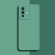 Funda Silicona Ultrafina Goma 360 Grados Carcasa YK1 para Vivo V23 Pro 5G Verde