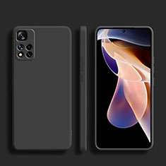 Funda Silicona Ultrafina Goma 360 Grados Carcasa YK1 para Xiaomi Mi 11i 5G (2022) Negro