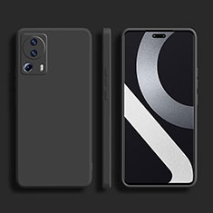 Funda Silicona Ultrafina Goma 360 Grados Carcasa YK1 para Xiaomi Mi 12 Lite NE 5G Negro