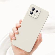 Funda Silicona Ultrafina Goma 360 Grados Carcasa YK1 para Xiaomi Mi 13 5G Blanco