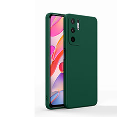 Funda Silicona Ultrafina Goma 360 Grados Carcasa YK1 para Xiaomi POCO M3 Pro 5G Verde