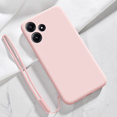 Funda Silicona Ultrafina Goma 360 Grados Carcasa YK1 para Xiaomi Poco M6 Pro 5G Rosa