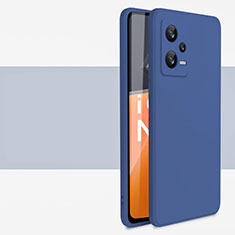 Funda Silicona Ultrafina Goma 360 Grados Carcasa YK1 para Xiaomi Poco X5 5G Azul