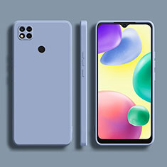 Funda Silicona Ultrafina Goma 360 Grados Carcasa YK1 para Xiaomi Redmi 9 Activ Gris Lavanda