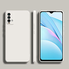 Funda Silicona Ultrafina Goma 360 Grados Carcasa YK1 para Xiaomi Redmi 9 Power Blanco