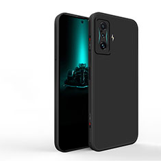 Funda Silicona Ultrafina Goma 360 Grados Carcasa YK1 para Xiaomi Redmi K50 Gaming 5G Negro