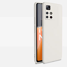 Funda Silicona Ultrafina Goma 360 Grados Carcasa YK1 para Xiaomi Redmi Note 11 5G Blanco