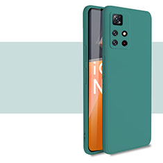 Funda Silicona Ultrafina Goma 360 Grados Carcasa YK1 para Xiaomi Redmi Note 11 5G Verde