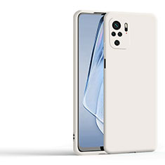 Funda Silicona Ultrafina Goma 360 Grados Carcasa YK1 para Xiaomi Redmi Note 11 SE India 4G Blanco