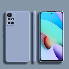 Funda Silicona Ultrafina Goma 360 Grados Carcasa YK1 para Xiaomi Redmi Note 11S 4G Gris Lavanda