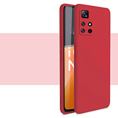 Funda Silicona Ultrafina Goma 360 Grados Carcasa YK1 para Xiaomi Redmi Note 11S 5G Rojo