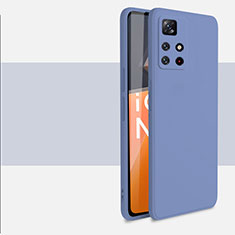 Funda Silicona Ultrafina Goma 360 Grados Carcasa YK1 para Xiaomi Redmi Note 11T 5G Gris Lavanda