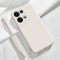 Funda Silicona Ultrafina Goma 360 Grados Carcasa YK1 para Xiaomi Redmi Note 13 5G Blanco