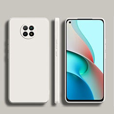 Funda Silicona Ultrafina Goma 360 Grados Carcasa YK1 para Xiaomi Redmi Note 9 5G Blanco