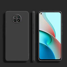 Funda Silicona Ultrafina Goma 360 Grados Carcasa YK1 para Xiaomi Redmi Note 9 5G Negro