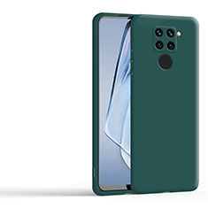 Funda Silicona Ultrafina Goma 360 Grados Carcasa YK1 para Xiaomi Redmi Note 9 Verde