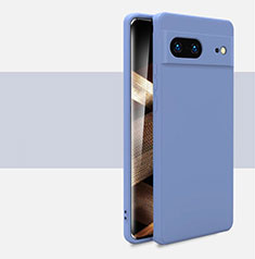 Funda Silicona Ultrafina Goma 360 Grados Carcasa YK2 para Google Pixel 7 5G Gris Lavanda