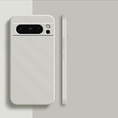 Funda Silicona Ultrafina Goma 360 Grados Carcasa YK2 para Google Pixel 8 Pro 5G Blanco