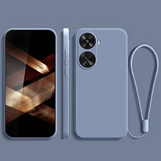 Funda Silicona Ultrafina Goma 360 Grados Carcasa YK2 para Huawei Nova 11 SE Gris Lavanda