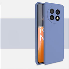 Funda Silicona Ultrafina Goma 360 Grados Carcasa YK2 para Huawei Nova Y91 Gris Lavanda