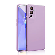 Funda Silicona Ultrafina Goma 360 Grados Carcasa YK2 para OnePlus 9 5G Purpura Claro