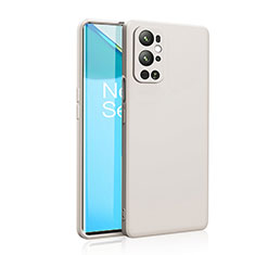 Funda Silicona Ultrafina Goma 360 Grados Carcasa YK2 para OnePlus 9 Pro 5G Blanco