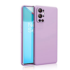 Funda Silicona Ultrafina Goma 360 Grados Carcasa YK2 para OnePlus 9 Pro 5G Morado