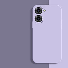 Funda Silicona Ultrafina Goma 360 Grados Carcasa YK2 para Realme 10S 5G Purpura Claro