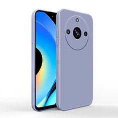 Funda Silicona Ultrafina Goma 360 Grados Carcasa YK2 para Realme 11 Pro+ Plus 5G Gris Lavanda