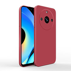 Funda Silicona Ultrafina Goma 360 Grados Carcasa YK2 para Realme Narzo 60 5G Rojo