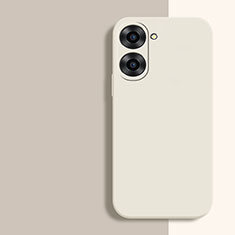 Funda Silicona Ultrafina Goma 360 Grados Carcasa YK2 para Realme V20 5G Blanco