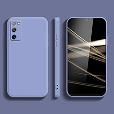 Funda Silicona Ultrafina Goma 360 Grados Carcasa YK2 para Samsung Galaxy S20 Gris Lavanda