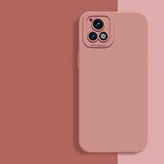 Funda Silicona Ultrafina Goma 360 Grados Carcasa YK2 para Vivo iQOO U3x 5G Rosa