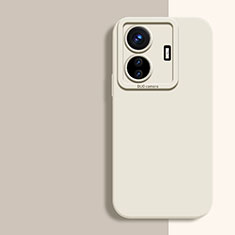 Funda Silicona Ultrafina Goma 360 Grados Carcasa YK2 para Vivo iQOO Z6 Pro 5G Blanco