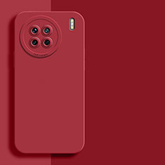 Funda Silicona Ultrafina Goma 360 Grados Carcasa YK2 para Vivo X90 5G Rojo