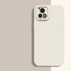 Funda Silicona Ultrafina Goma 360 Grados Carcasa YK2 para Vivo Y52s t1 5G Blanco