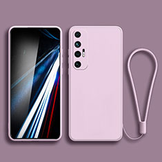 Funda Silicona Ultrafina Goma 360 Grados Carcasa YK2 para Xiaomi Mi 10S 5G Purpura Claro