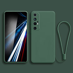 Funda Silicona Ultrafina Goma 360 Grados Carcasa YK2 para Xiaomi Mi 10S 5G Verde Noche