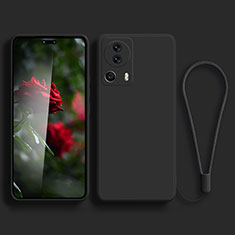 Funda Silicona Ultrafina Goma 360 Grados Carcasa YK2 para Xiaomi Mi 13 Lite 5G Negro